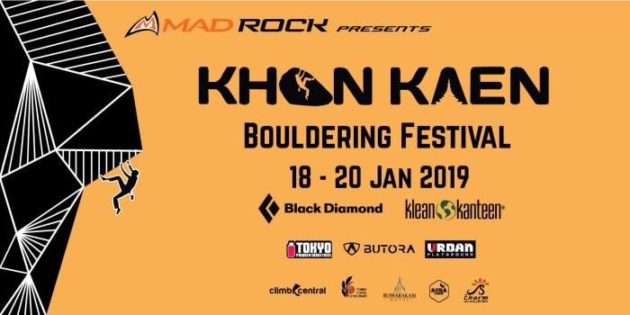 Khon Kaen Bouldering Festival 2019